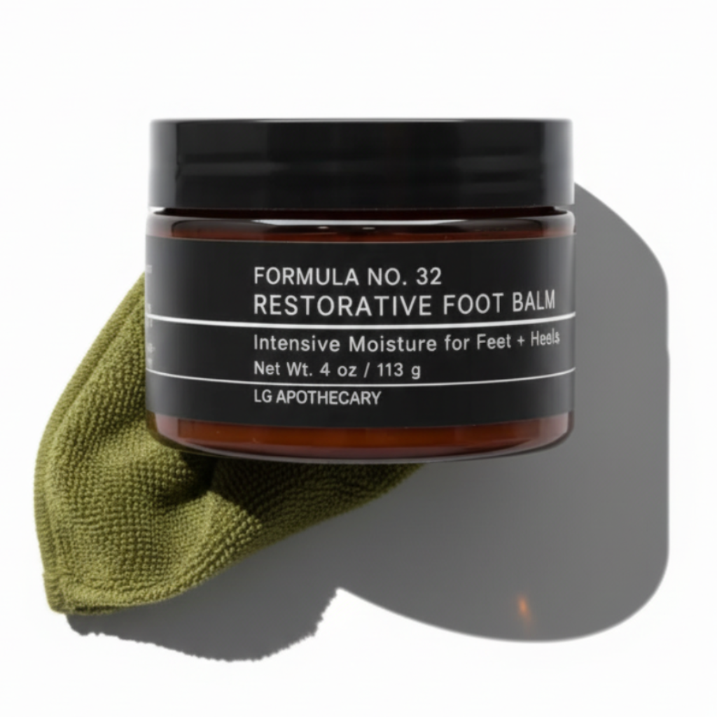 lg apothecary restorative foot balm
