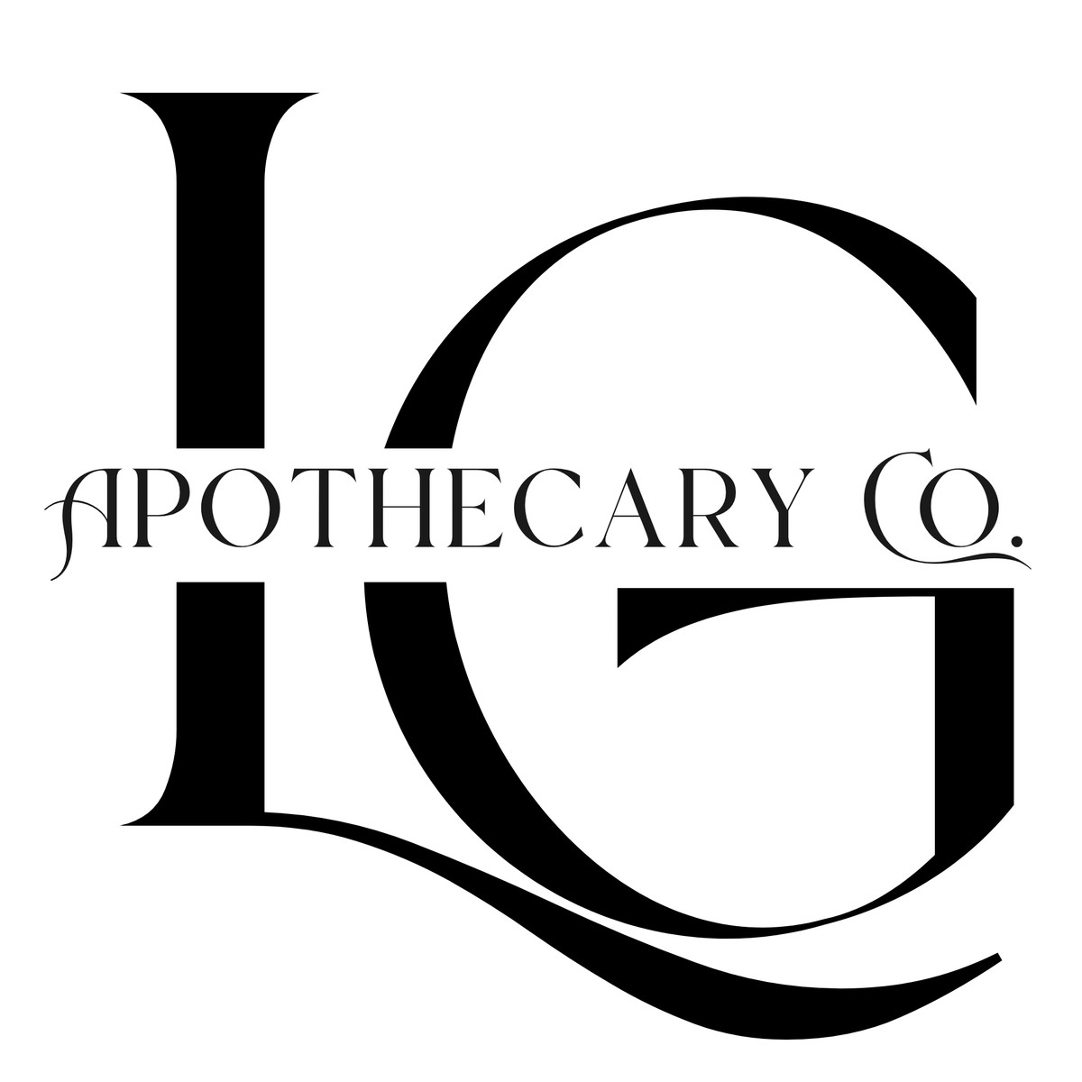 lg apothecary co. logo